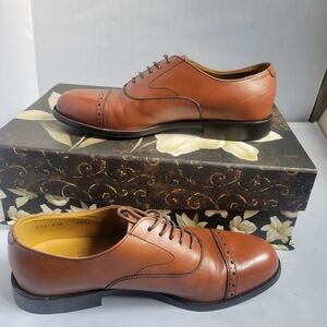 Regal Established 1880 Brown Leather Men Dress Shoes Size EU 25 EE Us 9
